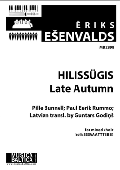 Paperback Hilissügis (Late Autumn): Choral Octavo Book
