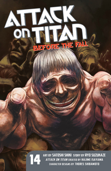 Paperback Attack on Titan: Before the Fall 14 Book