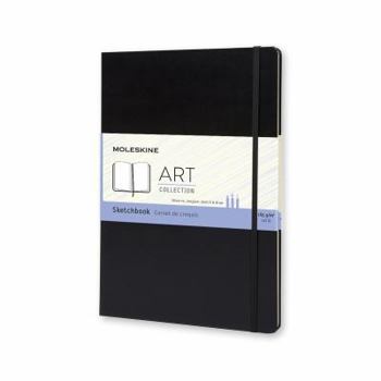 Hardcover Moleskine Art Plus Sketchbook, A4, Black, Hard Cover (12 X 8.5) Book