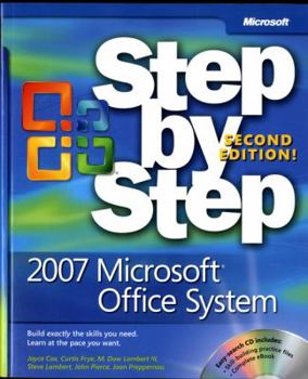 Paperback 2007 Microsoft Office System Step by Step [With CDROM] Book