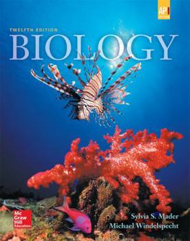 Hardcover Mader, Biology, 2016, 12e (Reinforced Binding) Student Edition (AP BIOLOGY MADER) Book