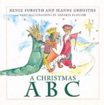 Paperback A Christmas ABC Book