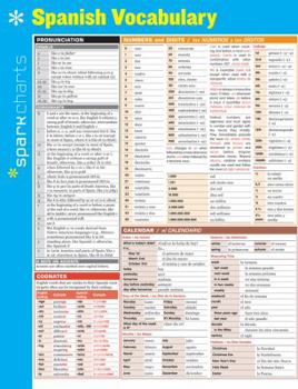 Flexibound Spanish Vocabulary Sparkcharts: Volume 66 Book