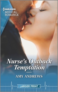Mass Market Paperback Nurse's Outback Temptation [Large Print] Book