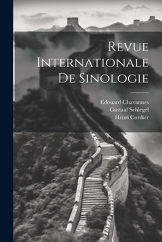 Paperback Revue Internationale De Sinologie [French] Book