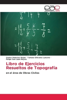 Paperback Libro de Ejercicios Resueltos de Topografía [Spanish] Book