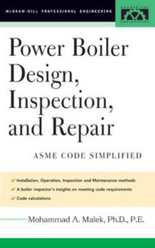 Hardcover Power Boiler Design, Inspection, and Repair Book