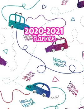 2020-2021 Planner: Two Year Calendar Organizer and Goal Journal | January 2020 - December 2021 Daily, Weekly and Monthly Planner Book with Back Sticker Expression Wall for 2 Years | Design Code 589928