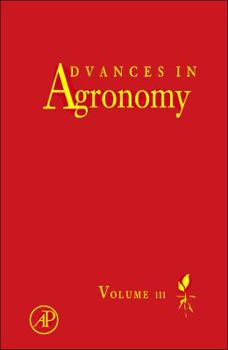 Hardcover Advances in Agronomy: Volume 111 Book