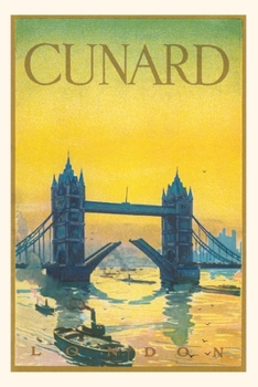 Paperback Vintage Journal London Bridge and Cunard Book
