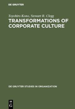 Hardcover Transformations of Corporate Culture Book