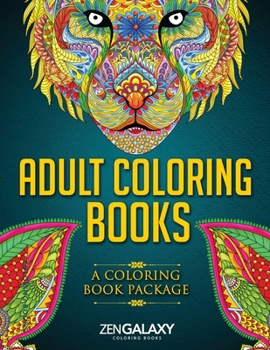 Paperback Adult Coloring Books: A Coloring Book Package Book