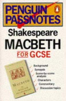 Paperback Penguin Passnotes Macbeth Book
