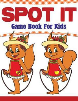Paperback Spot It Game Book For Kids Book