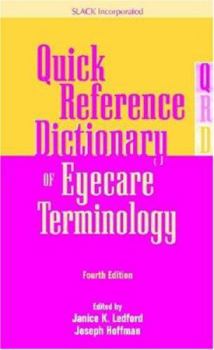 Paperback Quick Reference Dictionary of Eyecare Terminology Book
