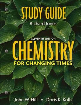 Paperback Study Guide Chemistry for Changing Times Book