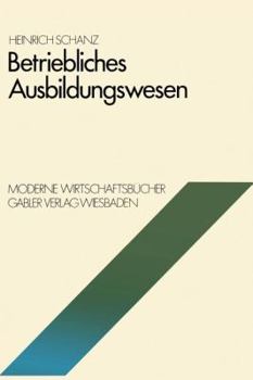 Paperback Betriebliches Ausbildungswesen [German] Book