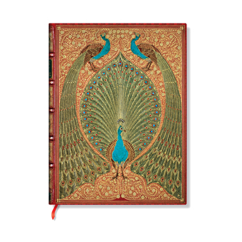 Misc. Hafiz's Peacocks MIDI Lined Hardcover Journal, 144pg, 120gsm by Paperblanks (Sangorski & Sutcliffe) Book