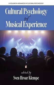 Hardcover Cultural Psychology of Musical Experience Book