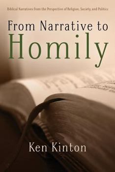 Paperback From Narrative to Homily Book