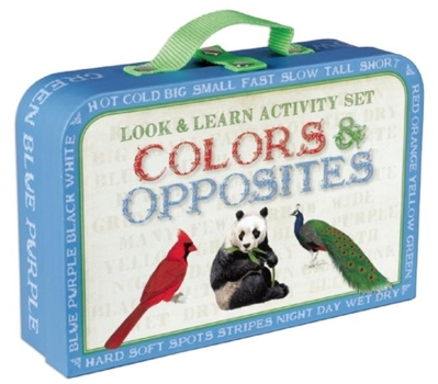 Hardcover Look & Learn Activity Set: Colors & Opposites Book