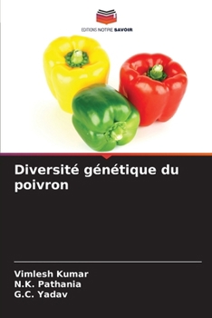 Paperback Diversité génétique du poivron [French] Book