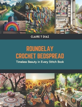 Paperback Roundelay Crochet Bedspread: Timeless Beauty in Every Stitch Book