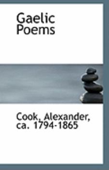 Paperback Gaelic Poems Book