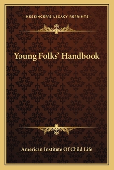 Paperback Young Folks' Handbook Book