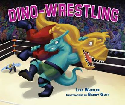Hardcover Dino-Wrestling Book