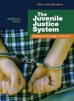 Hardcover The Juvenile Justice System: Delinquency, Processing, and the Law Book