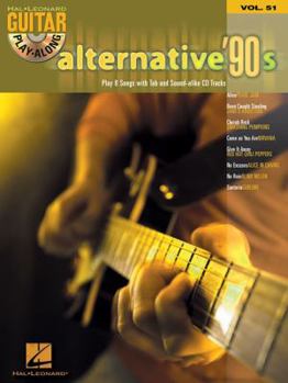 Paperback Alternative '90s: Guitar Play-Along Volume 51 Book