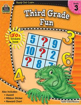 Paperback Ready-Set-Learn: 3rd Grade Fun Book