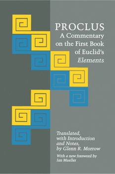 Paperback Proclus: A Commentary on the First Book of Euclid's Elements Book