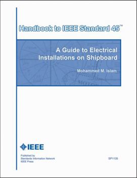 Paperback Electrical Installations Shipboard Book