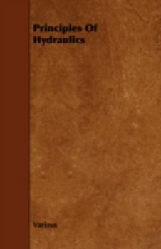Paperback Principles of Hydraulics Book