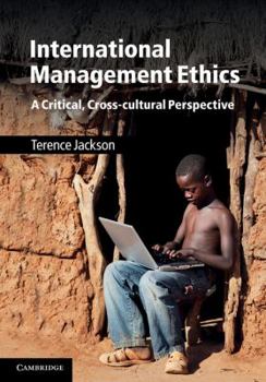 Hardcover International Management Ethics Book