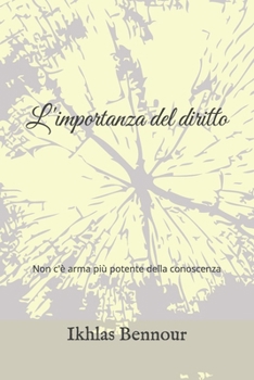 Paperback L'importanza del diritto [Italian] Book