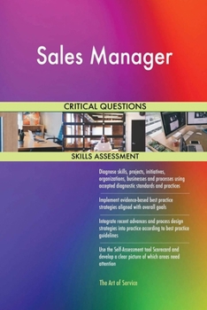 Paperback Sales Manager Critical Questions Skills Assessment Book