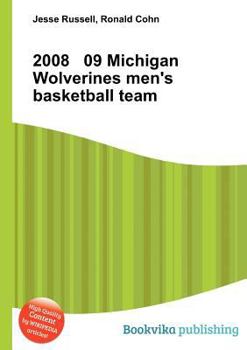 2008 09 Michigan Wolverines Men's Basketball Team