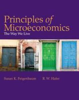 Paperback Principles of Microeconomics: The Way We Live Book