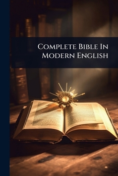 Paperback Complete Bible In Modern English Book