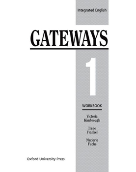 Paperback Integrated English: Gateways 1: 1 Workbook Book