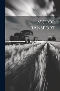 Paperback Motor Transport; Volume 3 Book