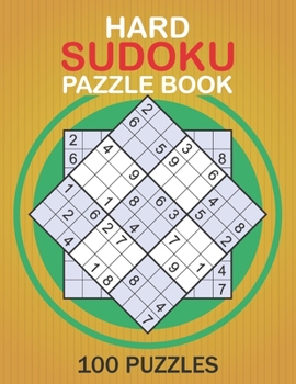 Paperback Hard Sudoku Puzzle Book: Large Print Sudoku Puzzles for Adults [Large Print] Book