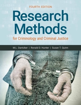 Paperback Research Methods for Criminology and Criminal Justice Book
