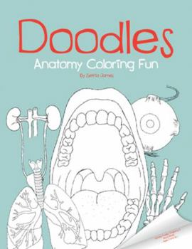 Paperback Doodles Anatomy Coloring Fun Book