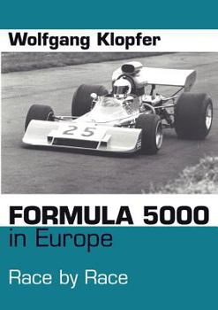 Paperback Formula 5000 in Europe: Race By Race [German] Book