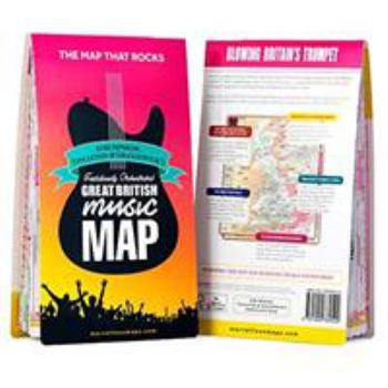 Map ST&G's Great British Music Map Book
