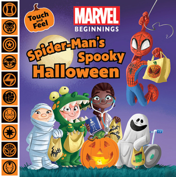 Board book Marvel Beginnings: Spider-Man's Spooky Halloween Book